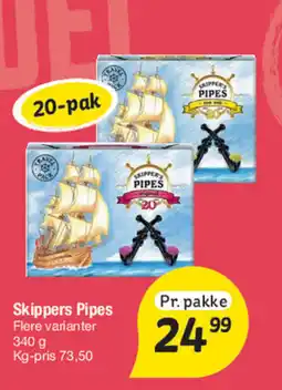 Fakta Tyskland Skippers Pipes tilbud