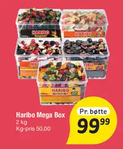 Fakta Tyskland Haribo Mega Box tilbud