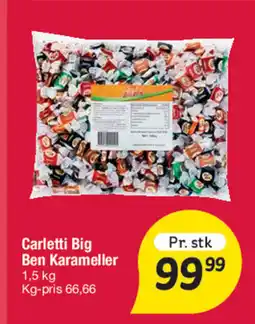 Fakta Tyskland Carletti Big Ben Karameller tilbud