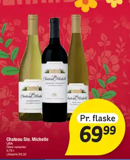 Fakta Tyskland Chateau Ste. Michelle tilbud