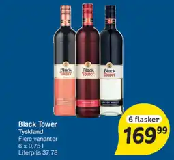 Fakta Tyskland Black Tower tilbud