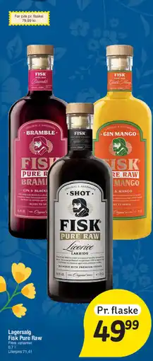 Fakta Tyskland Lagersalg Fisk Pure Raw tilbud