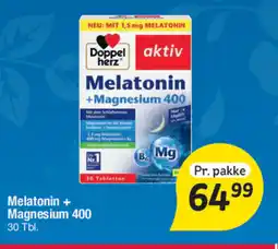 Fakta Tyskland Melatonin +Magnesium 400 tilbud