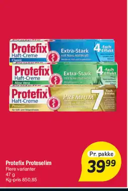 Fakta Tyskland Protefix Proteselim tilbud