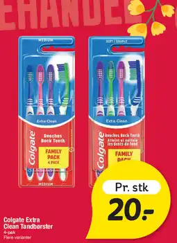 Fakta Tyskland Colgate Extra Clean Tandbørster tilbud