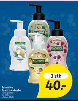 Fakta Tyskland Palmolive Foam Håndsæbe tilbud