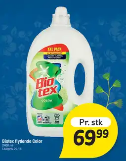 Fakta Tyskland Biotex flydende Color tilbud