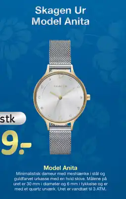 Fakta Tyskland Skagen Ur Model Anita tilbud