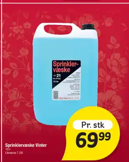 Fakta Tyskland Sprinklervæske Vinter tilbud