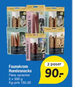 Fakta Tyskland Faunakram Hundesnacks tilbud