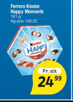 Fakta Tyskland Ferrero Kinder Happy Moments tilbud