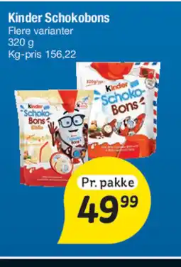 Fakta Tyskland Kinder Schokobons tilbud