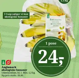 Dagli'Brugsen Änglamark økologiske bananer tilbud