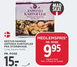 MENY Gestus danske antonia kartofler fra storøhage tilbud