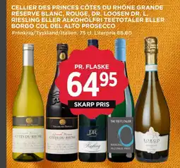 MENY Cellier des princes côtes du rhône grande réserve blanc tilbud