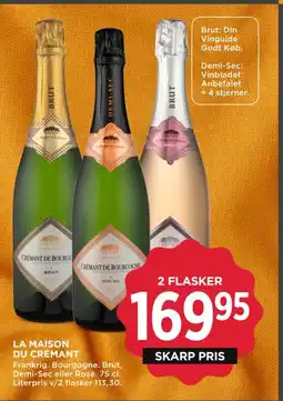 MENY La maison du crémant tilbud