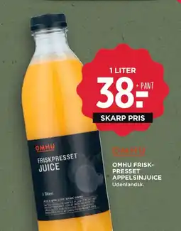 MENY Omhu frisk- presset appelsinjuice tilbud