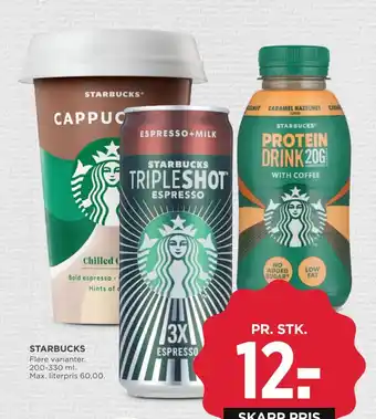 MENY Starbucks tilbud