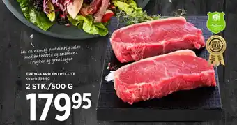 MENY Freygaard entrecote tilbud