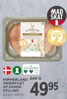 MENY Himmerland inderfilet af dansk kylling tilbud