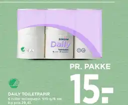 MENY Daily toiletpapir tilbud