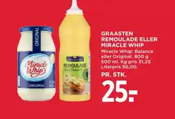MENY Graasten remoulade eller miracle whip tilbud