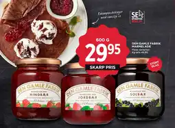 MENY Den gamle fabrik marmelade tilbud