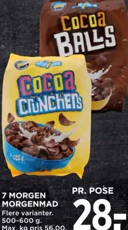 MENY 7 morgen morgenmad tilbud