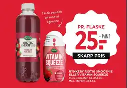 MENY Rynkeby rigtig smoothie eller vitamin squeeze tilbud