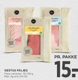 MENY Gestus pålæg tilbud