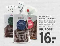MENY Schulstad signaturbrød tilbud