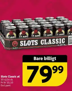 Løvbjerg Slots Classic øl tilbud