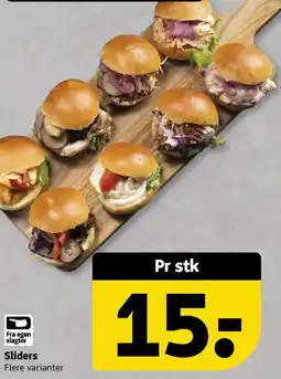 Løvbjerg Sliders tilbud