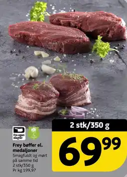 Løvbjerg Frey bøffer el. medaljoner tilbud
