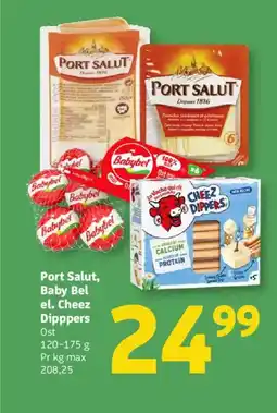 Løvbjerg Port Salut, Baby Bel el. Cheez Dipppers tilbud