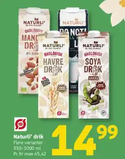 Løvbjerg Naturli' drik tilbud