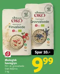 Løvbjerg Økologisk havregryn tilbud