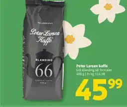 Løvbjerg Peter Larsen kaffe tilbud