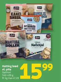 Løvbjerg Hatting brød el. pita tilbud