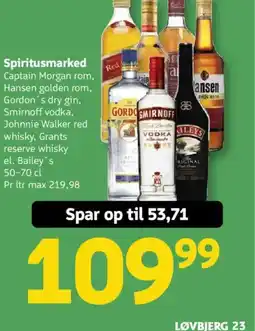 Løvbjerg Spiritusmarked tilbud