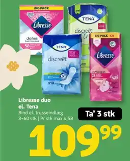 Løvbjerg Libresse duo el. Tena tilbud