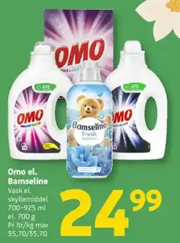 Løvbjerg Omo el. Bamseline tilbud