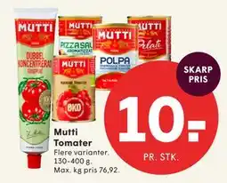 SPAR Mutti Tomater tilbud