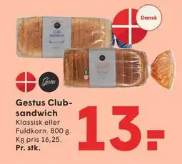 SPAR Gestus Clubsandwich tilbud
