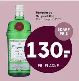 SPAR Tanqueray Original Gin tilbud