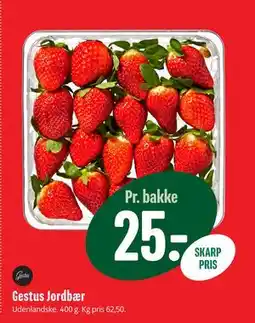 Min Købmand Gestus Jordbær tilbud