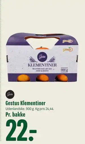 Min Købmand Gestus Klementiner tilbud