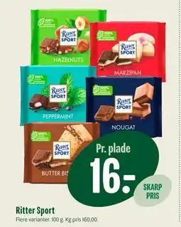 Min Købmand Ritter Sport tilbud