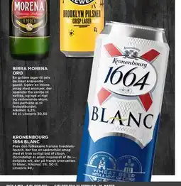 MENY KRONENBOURG 1664 BLANC tilbud