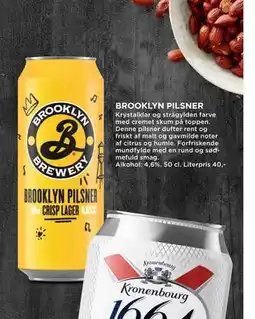 MENY BROOKLYN PILSNER tilbud
